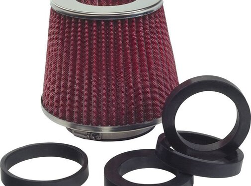 Autostyle Universeel Luchtfilter conisch - incl. 6 adapterringen