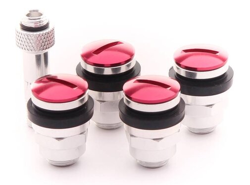 JR wheels Set verborgen ventielen JR v1 - ROOD