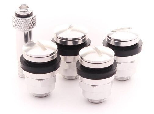 JR wheels Set verborgen ventielen JR v1 - ZILVER