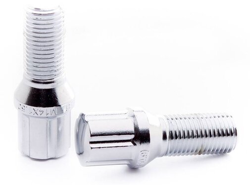 JR wheels Japan Racing JB1 wielbouten M14x1,5 conisch CHROME