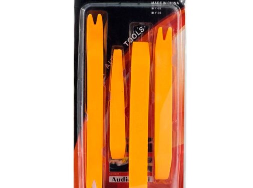 Autostyle Kunststof demontage-gereedschapset 4-delig