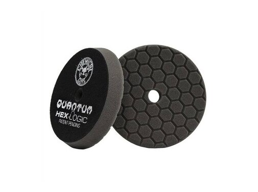 Chemical Guys HEX-LOGIC QUANTUM FINISHING PAD, BLACK (5.5 INCH)