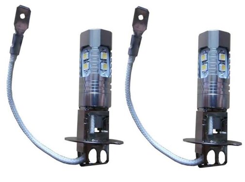 Xenonlamp Canbus LED mistlicht 10w H3 - 6000k wit