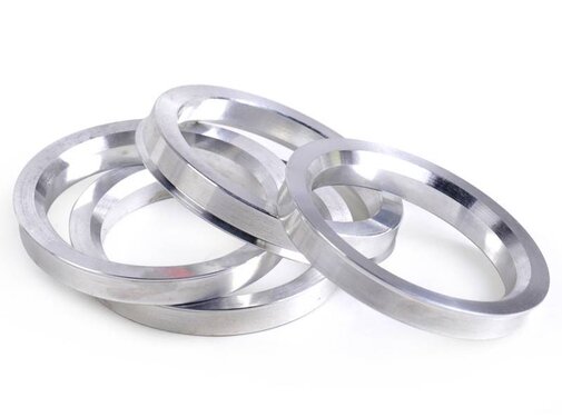 OSP Aluminum Set van 4 x Centreerringen 73,1-67,1