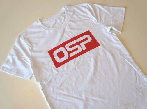 OSP T-shirt OSP "KADER ROOD" WIT