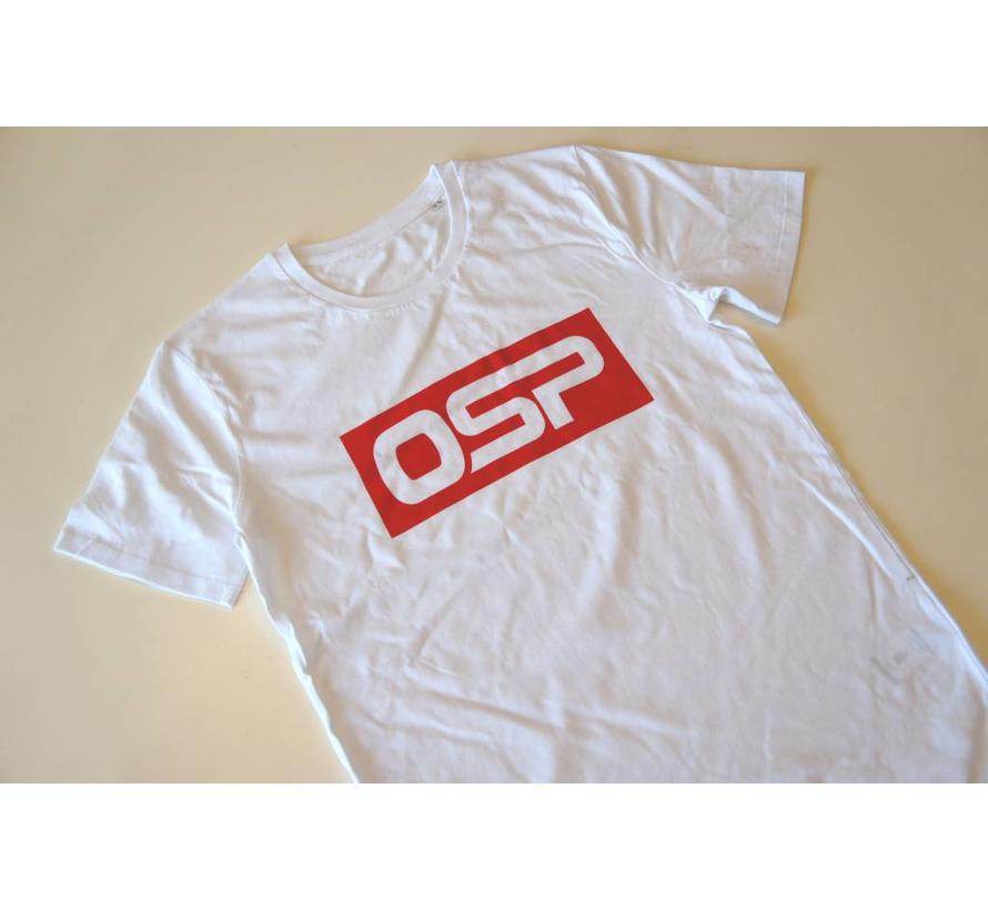 T-shirt OSP "KADER ROOD" WIT