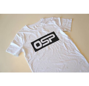 OSP T-shirt OSP "KADER ZWART" WIT
