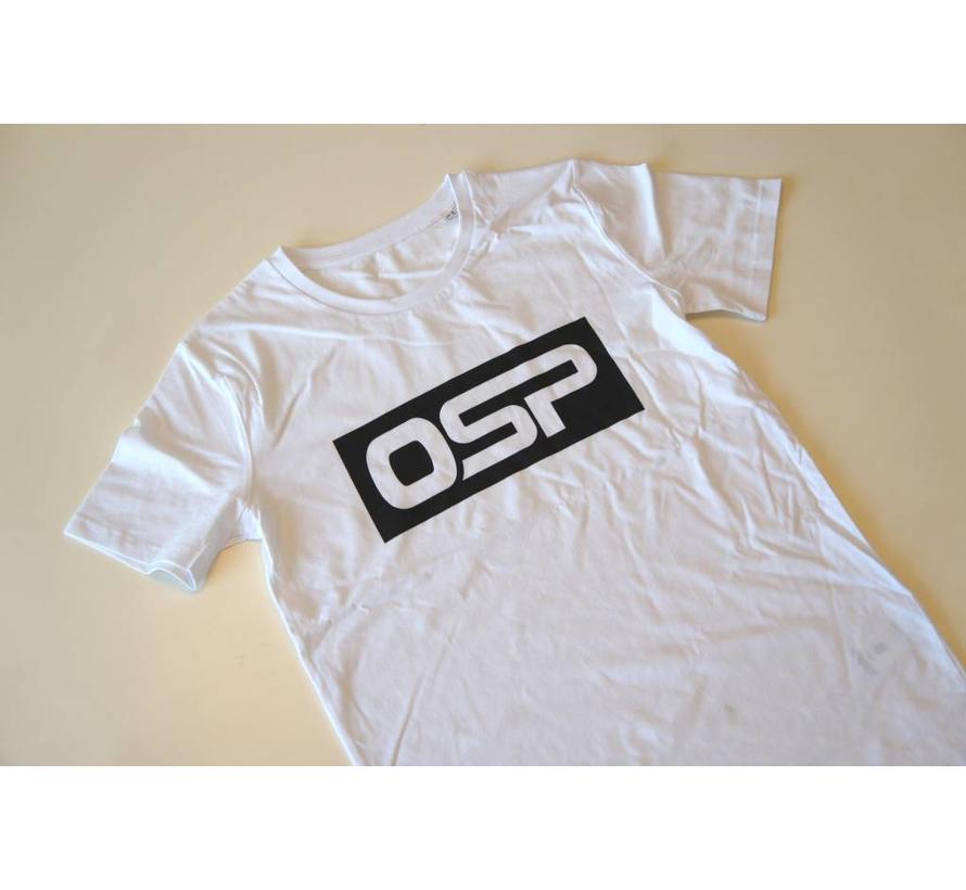 T-shirt OSP "KADER ZWART" WIT