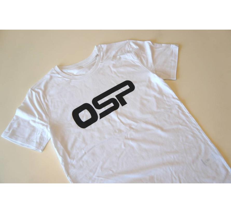 T-shirt OSP "Logo OSP" WIT