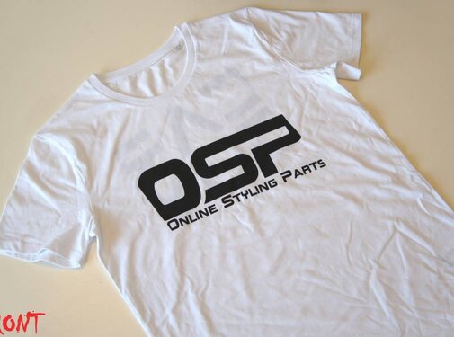 OSP T-shirt OSP "CARGUY" WIT