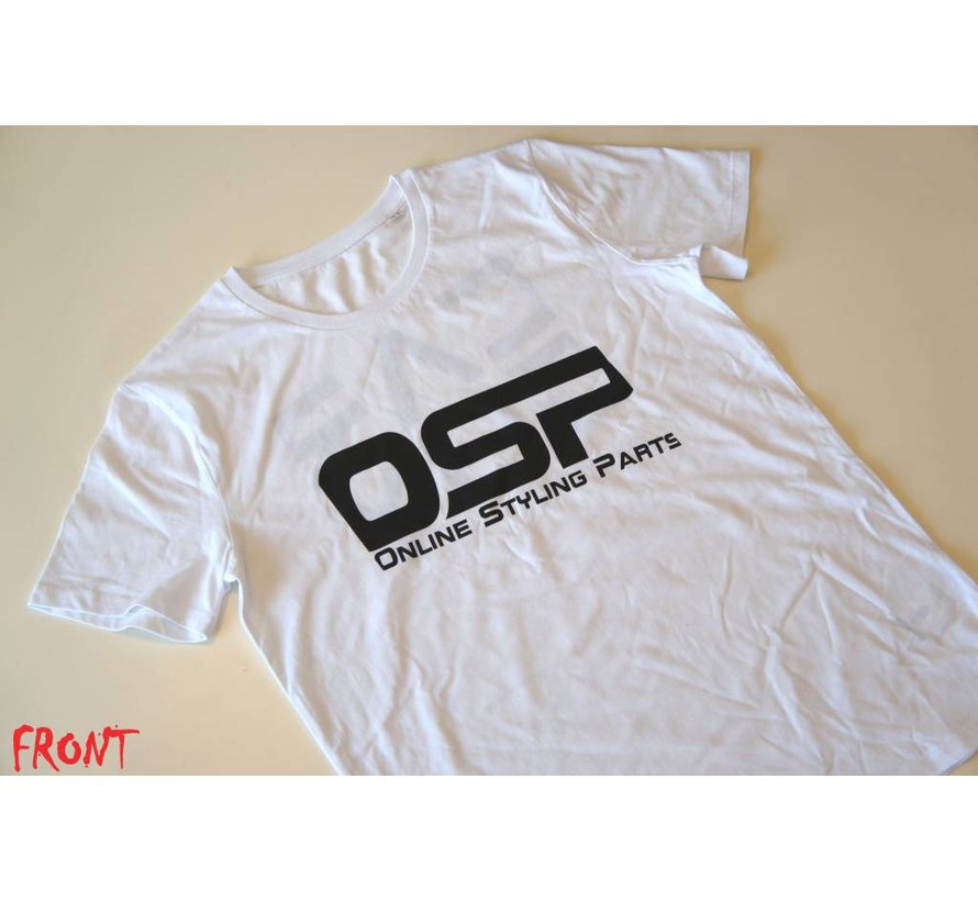 T-shirt OSP "CARGUY" WIT