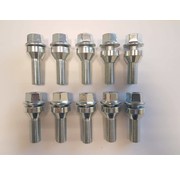 ST suspensions Wielbout M14x1,5x33 loose Conisch 60graden silver (10 stuks)