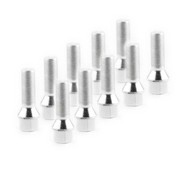 ST suspensions Wielbout M12x1,75x45 Conisch 60graden silver (10 stuks)