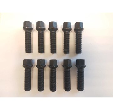ST suspensions Wielbout M12x1,5x45 Bolconisch R12 black (10 stuks)