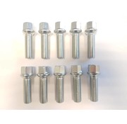 ST suspensions Wielbout M14x1,5x43 Bolconisch R13 silver (10 stuks)