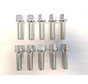 Wielbout M14x1,5x40 Bolconisch R12 silver (10 stuks)