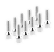 ST suspensions Wielbout M14x1,25x55 Conisch 60graden silver (10 stuks)