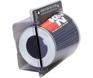 K&N Filtros de Aire Universal Azul