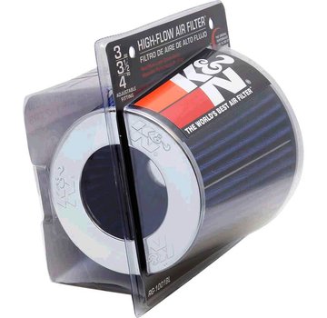 K&N filters K&N RG-Serie universeel vervangingsfilter met 3 aansluitdiameters Blauw (RG-1001BL)