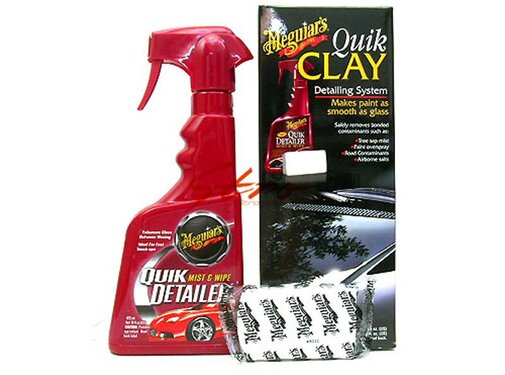 Meguiars Meguiars Quik Clay Starter Kit (50g Klei/473ml Quik Detailer)