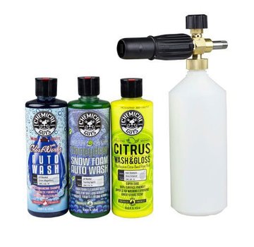 Chemical Guys CHEMICAL GUYS FOAM LANCE V2 CANNON KIT PLUS 3 SOAPS 4 ITEMS