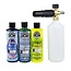 CHEMICAL GUYS FOAM LANCE V2 CANNON KIT PLUS 3 SOAPS 4 ITEMS