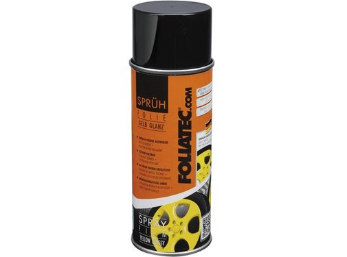Foliatec Foliatec Spray Film (Spuitfolie) - geel glanzend 1x400ml