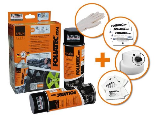 Foliatec Foliatec Spray Film (Spuitfolie) Set - geel glanzend 2x400ml