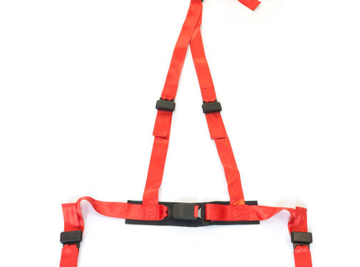 Autostyle Racing Sportgordel 3-Punts Rood + E-keur (2-inch)