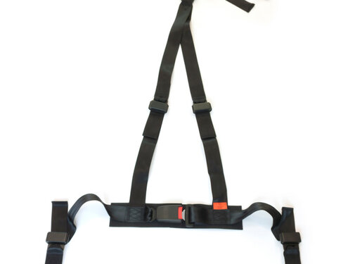 Autostyle Racing Sportgordel 3-Punts Zwart + E-keur (2-inch)