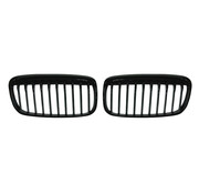 Autostyle Glanzend zwarte Grills passend voor BMW 2-Serie F45 Active Tourer 2014-2016