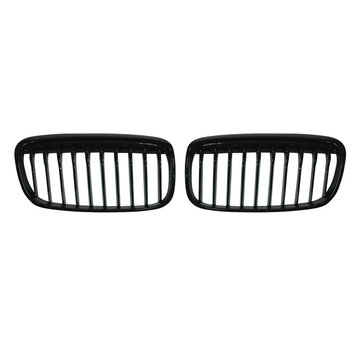 Autostyle Glanzend zwarte Grills passend voor BMW 2-Serie F45 Active Tourer 2014-2016