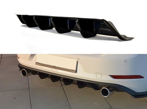Maxton Design Maxton Design REAR DIFFUSER VW GOLF 7 GTI FACELIFT