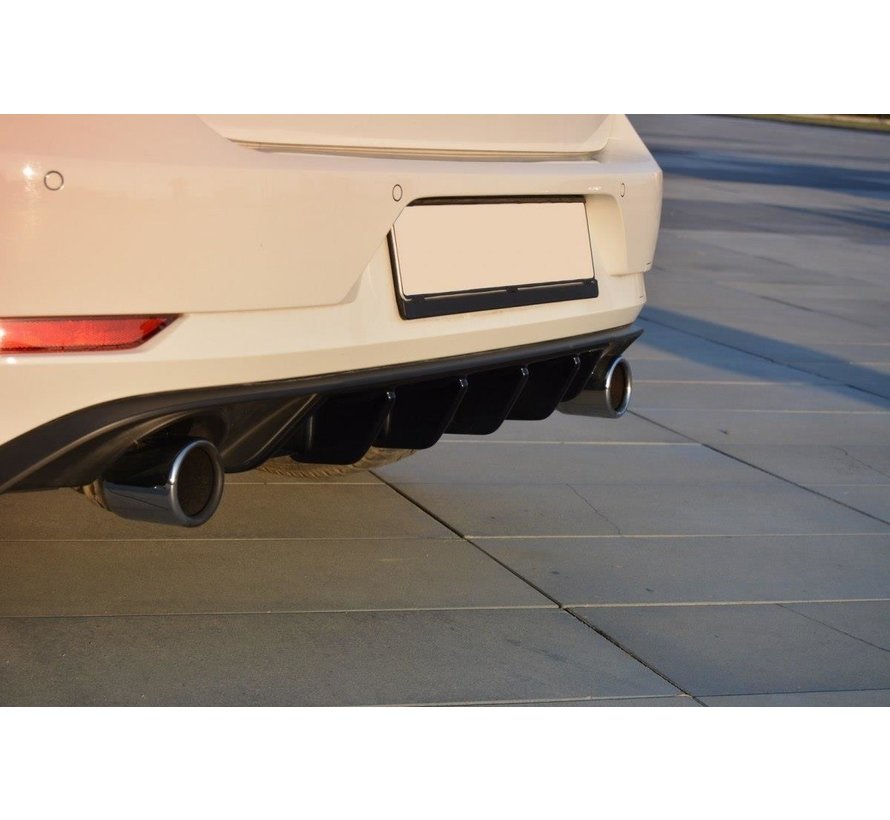 Maxton Design REAR DIFFUSER VW GOLF 7 GTI FACELIFT