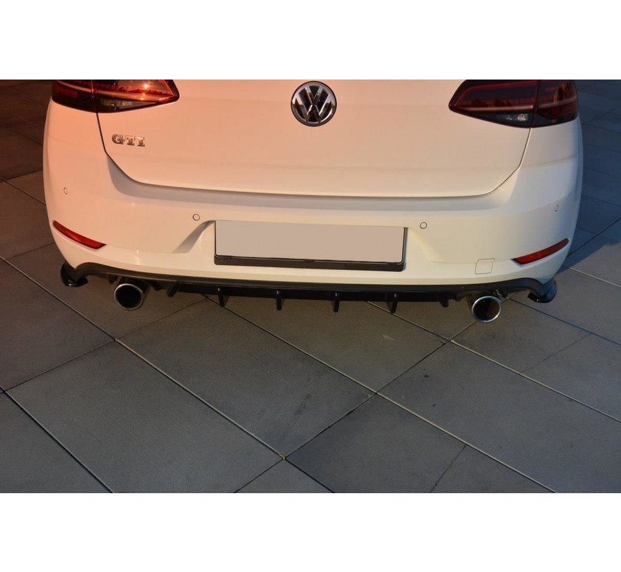 Maxton Design REAR DIFFUSER VW GOLF 7 GTI FACELIFT