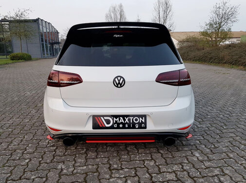 Maxton Design Maxton Design CENTRAL REAR DIFFUSER VW GOLF 7 GTI CLUBSPORT