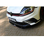 Maxton Design FRONT RACING SPLITTER VW GOLF 7 GTI CLUBSPORT