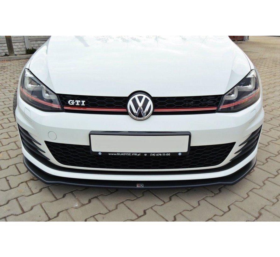 Maxton Design FRONT SPLITTER V.2 VW GOLF 7 GTI