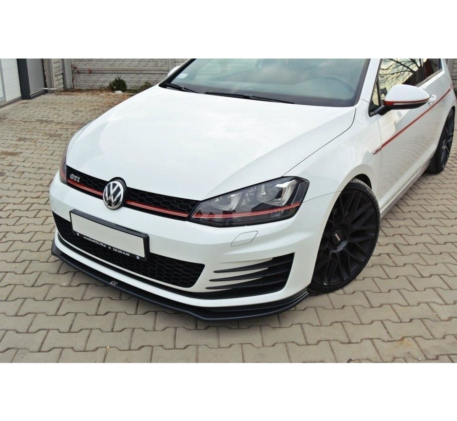 Maxton Design FRONT SPLITTER V.2 VW GOLF 7 GTI