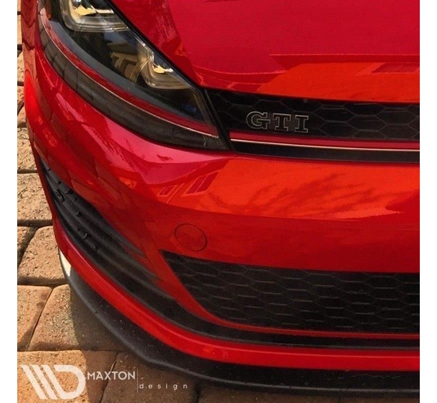 Maxton Design FRONT SPLITTER VW GOLF 7 GTI