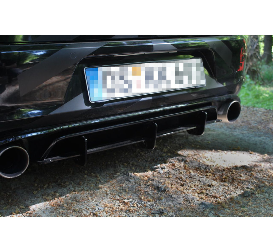 Maxton Design REAR DIFFUSER VW GOLF 7 GTI CLUBSPORT