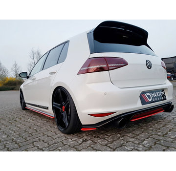 Maxton Design Maxton Design REAR SIDE SPLITTERS VW GOLF 7 GTI CLUBSPORT