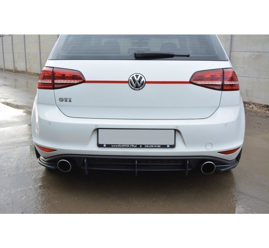 Maxton Design REAR SIDE SPLITTERS VW GOLF 7 GTI