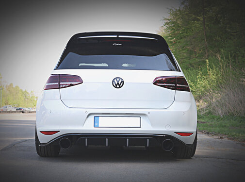 Maxton Design Maxton Design REAR DIFFUSER VW GOLF 7 GTI CLUBSPORT