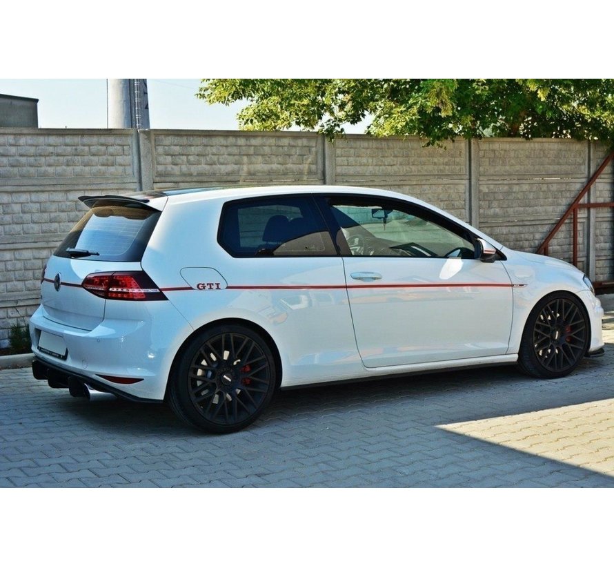 Maxton Design VW GOLF 7 GTI REAR DIFFUSER & REAR SIDE SPLITTERS