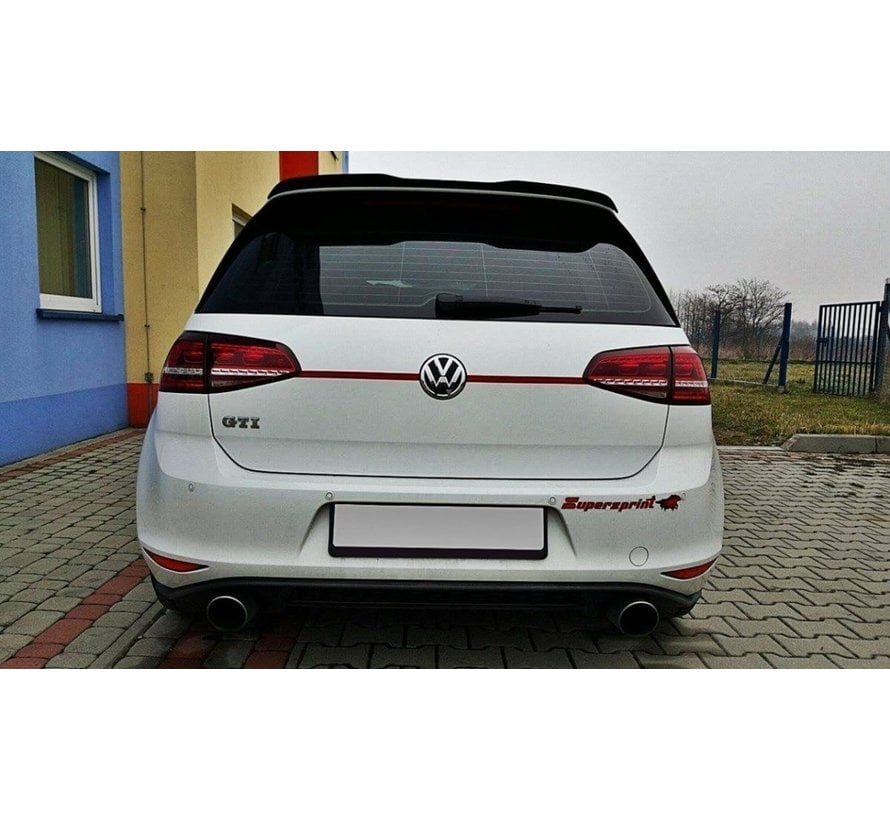 Maxton Design SPOILER EXTENSION VW GOLF 7 R/ GTI