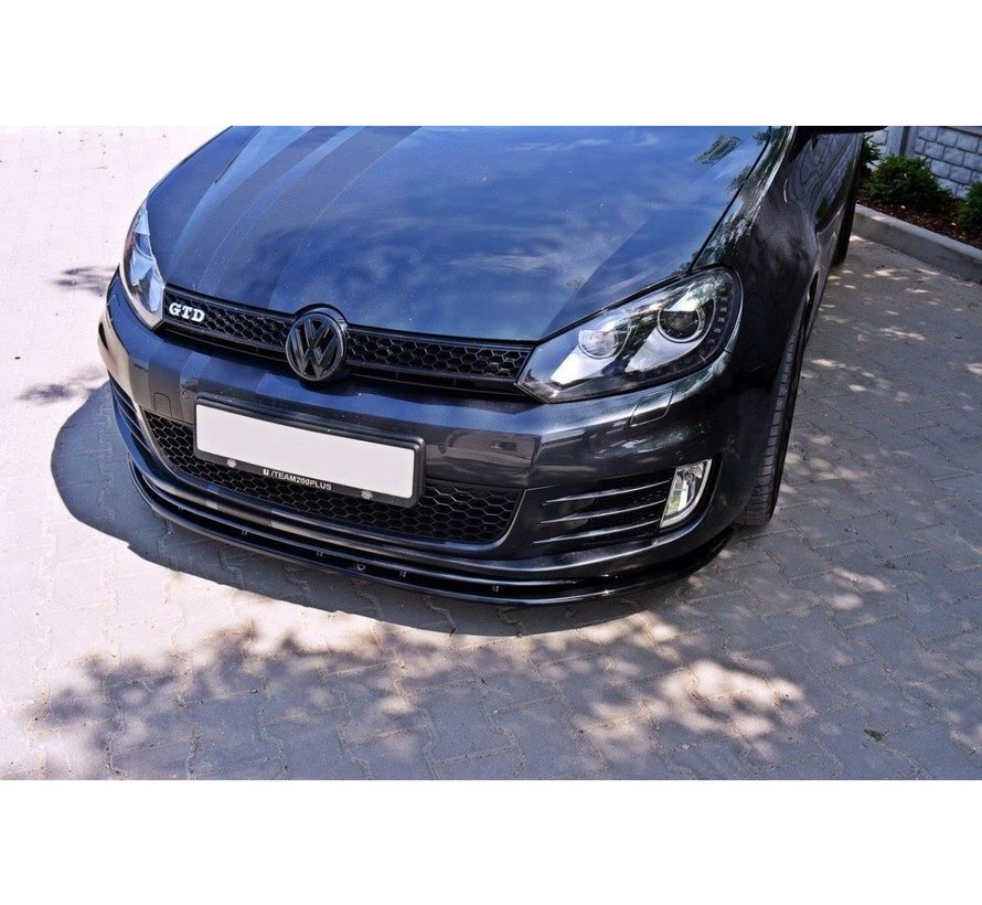 Maxton Design FRONT SPLITTER VER.2 VW GOLF 6 GTI