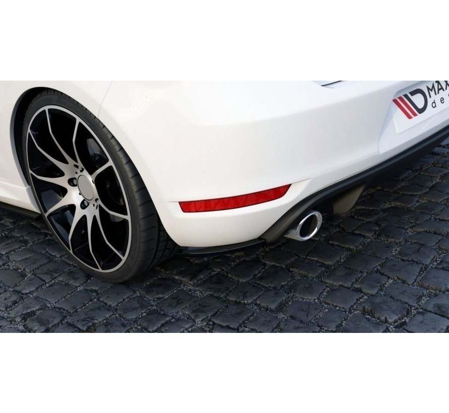 Maxton Design REAR SIDE SPLITTERS VW GOLF 6 GTI 35TH