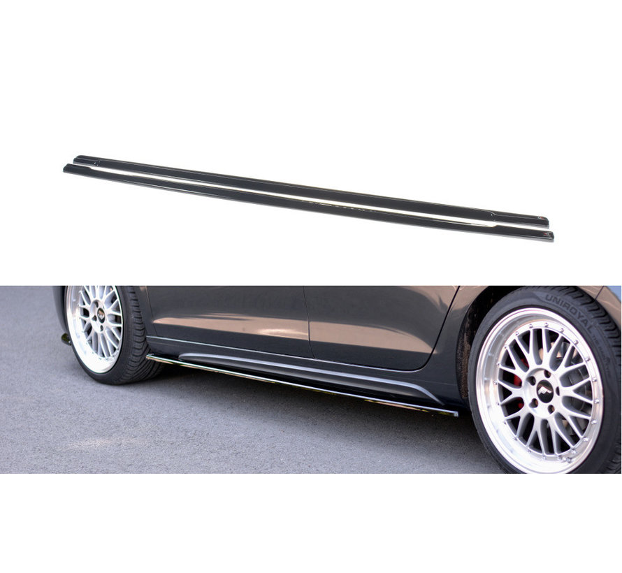 Maxton Design SIDE SKIRTS DIFFUSERS VW GOLF 6 GTI/ GTD