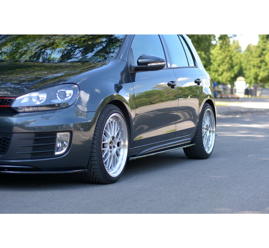 Maxton Design SIDE SKIRTS DIFFUSERS VW GOLF 6 GTI/ GTD